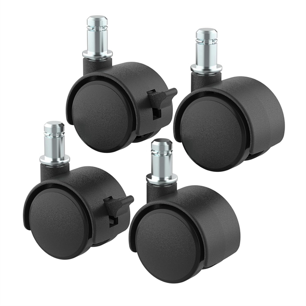 Trash Can Mobile Attachable Wheels Replacement for 8 Gallon to 23 Gallon Tr