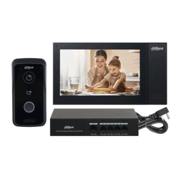 Dahua Video Intercom KIT; 7'' TFT Screen; Video Intercom