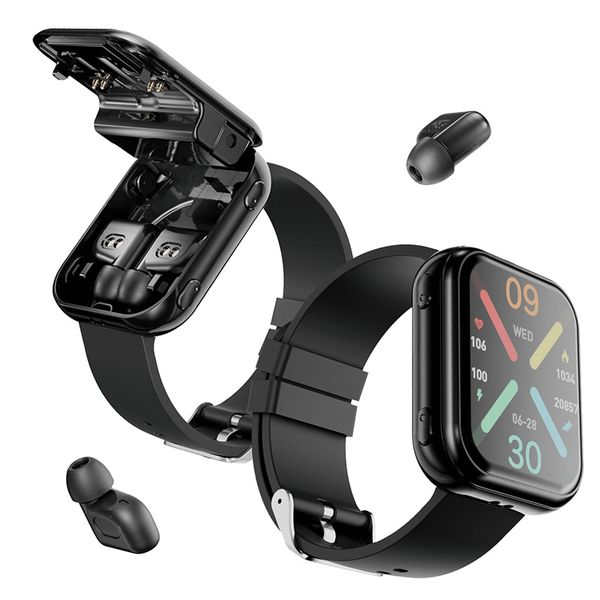 Smart Watch with Earbuds,1.8" HD Screen Fitness Watc
