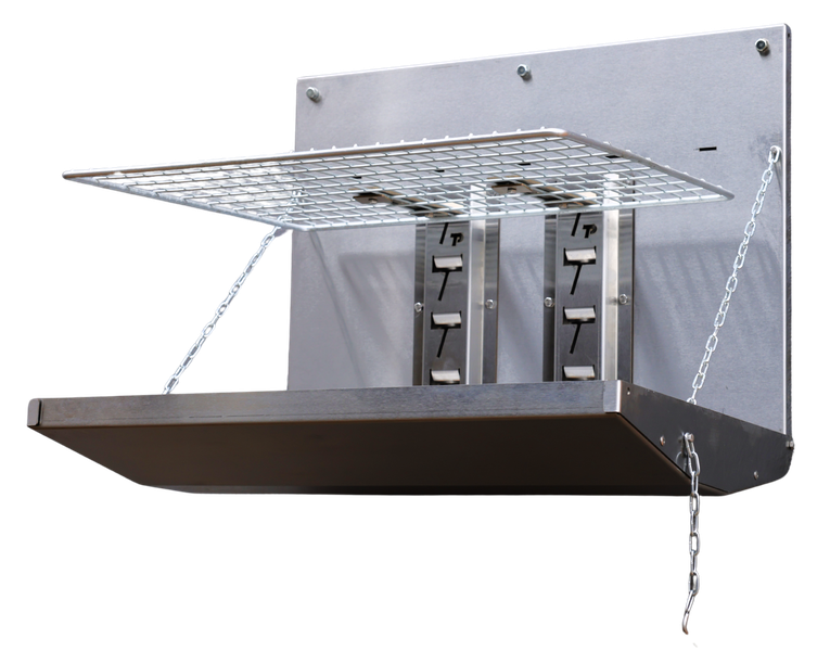 TP Products - Wall Braai - 700, 2mm, 430 - Stainless Steel