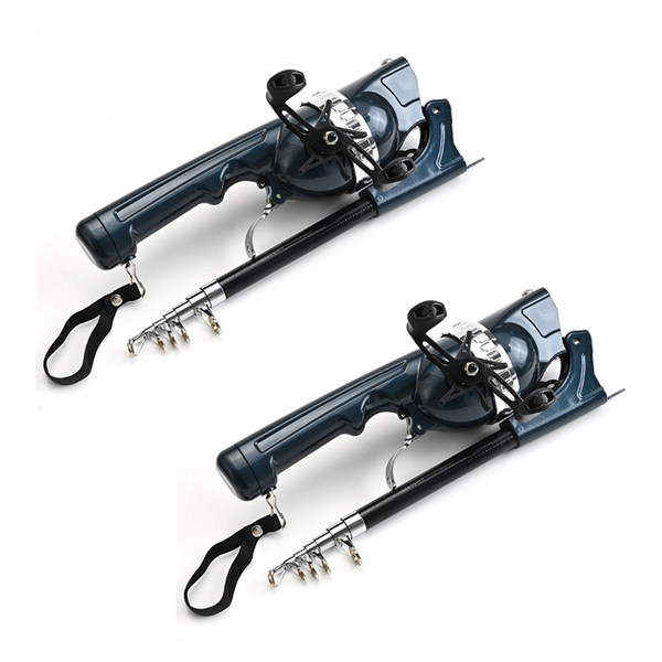 2 Pcs Pekven Fishing Rod Easyfish Folding Rod
