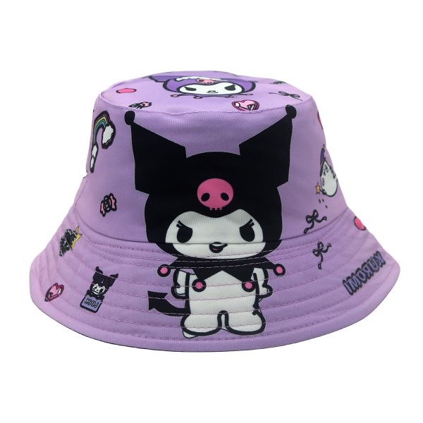 Kids Girls Bucket Hat - Purple
