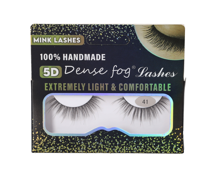 5D Dense Fog Lashes -100% Handmade Mink Lashes 12 Pairs