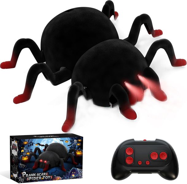 Remote Control Tarantula Indoor Wall Toys,Rechargeable Wall Climbing Spider