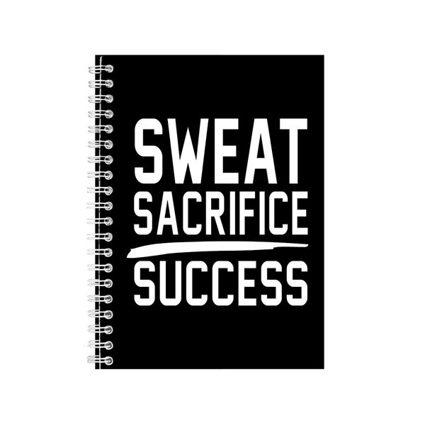 Sweat Workout Notebook Gift Idea Writing Book Notepad Pad 66