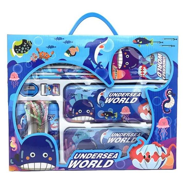 Primary school student school supplies stationery set gift box-Jungle Theme
