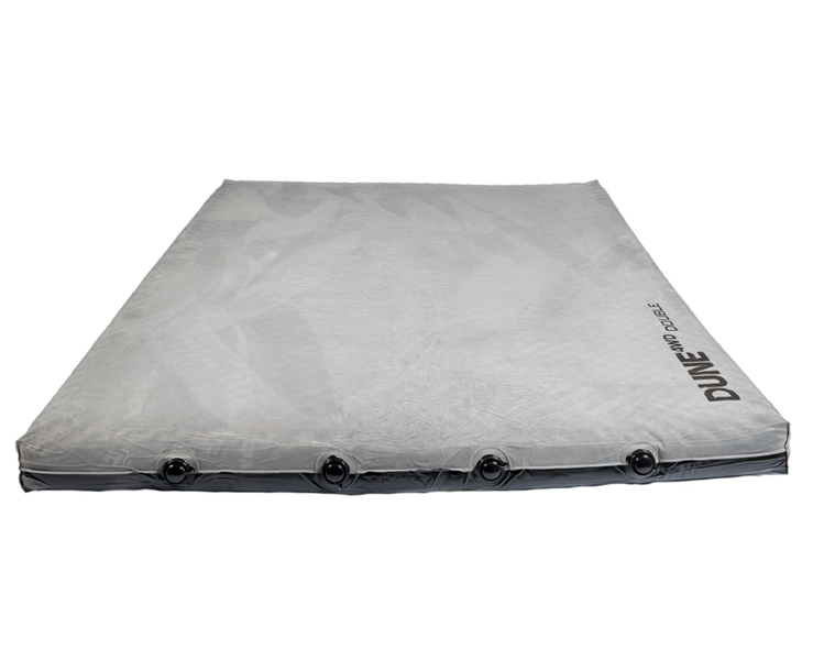 Dune 4WD Mat Grey Queen Self-Inflating Camping Mattress 195x150x10cm