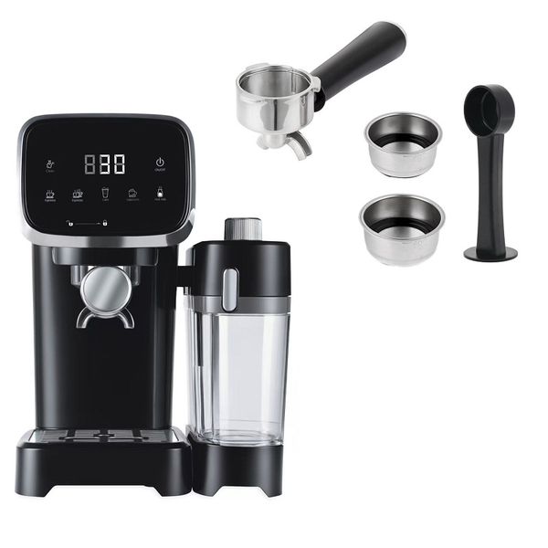 Multifunctional Semi-Automatic Espresso Machine with Milk Frother