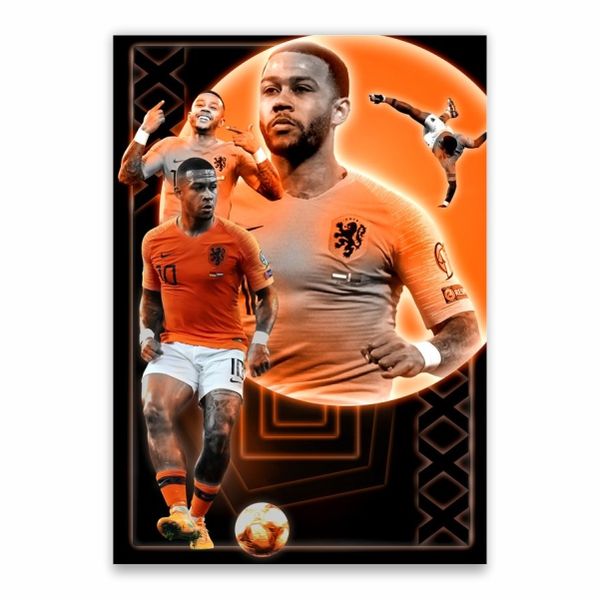 Memphis Depay Netherlands Poster - A1