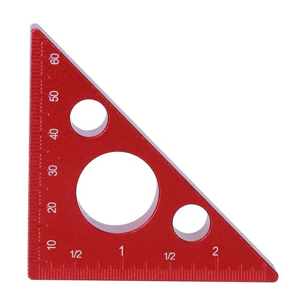 2"/6cm Aluminium Right-Angle Height Ruler