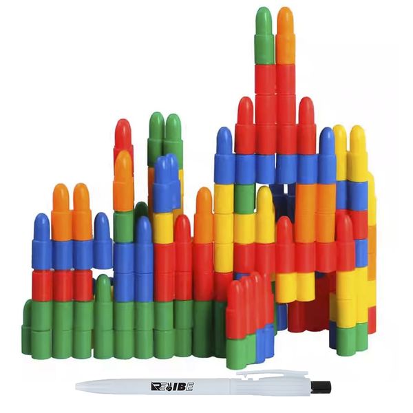 Educational Kid Learning Building Puzzle Blocks Pins HL6022 With ReVibe Pen