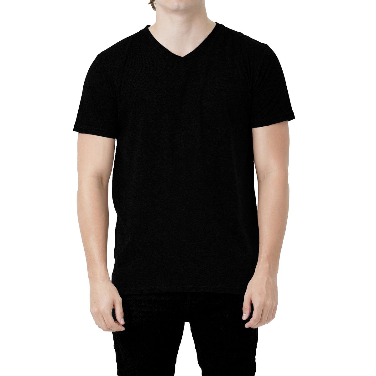 Unbranded V Neck Tees Black | Buy Online in South Africa | takealot.com