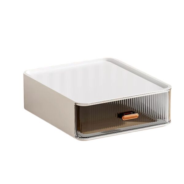 Cosmetics Storage Drawer - White