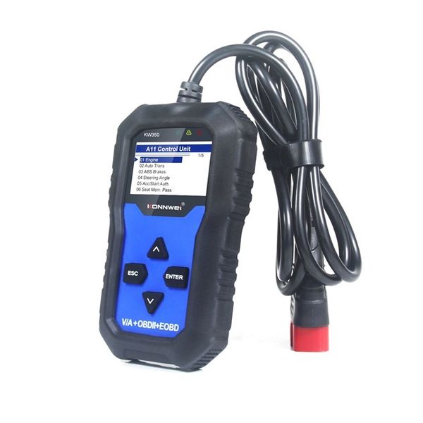 Kw350 V/A &amp; Obd2 Car Diagnostic Scanner Tool image