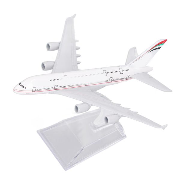 Diecast 380 Airliner Model Simulated Exquisite Airplane Model Decoration