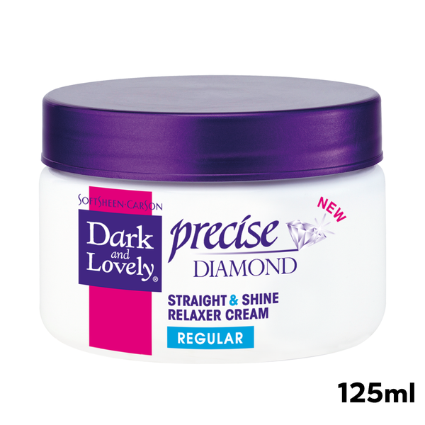 Dark and Lovely Precise Diamond Straight And Shine Relaxer Regular - 125ml