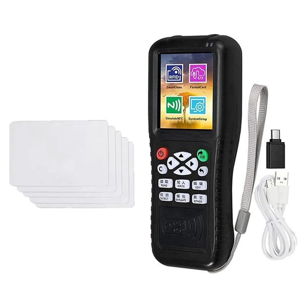 X100 Rfid Nfc Smart Card Reader Writer+5 X Uid Card/Keychain