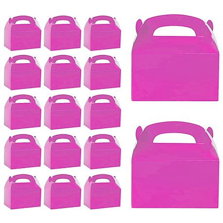 30-Piece 1 Colour Party Favor Gift & Loot Filler Cardboard Boxes Image