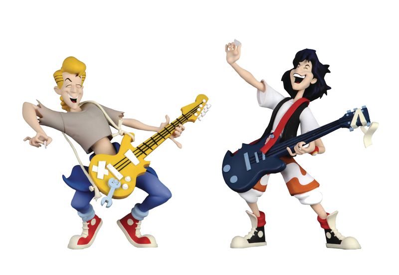 Bill &amp; Ted's Excellent Adventure 6IN Figure - 2 Pack