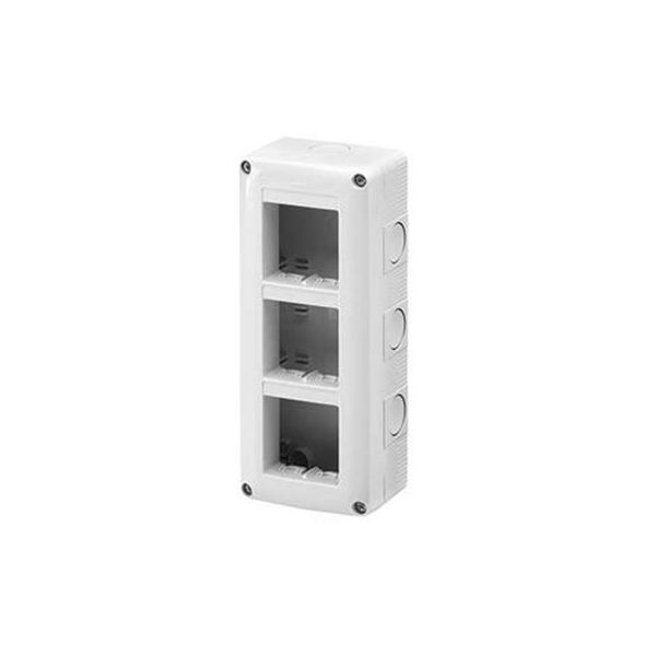 Gewiss - 6 (3×2) Gang Vertical Enclosure IP40