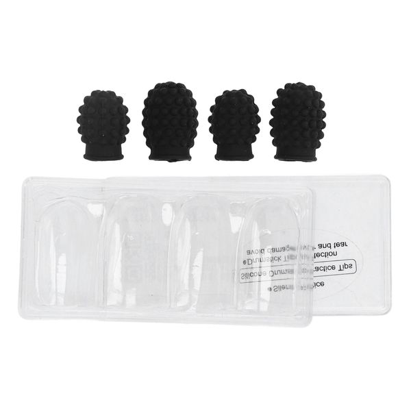 4pieces Silicone Drumstick Mutes