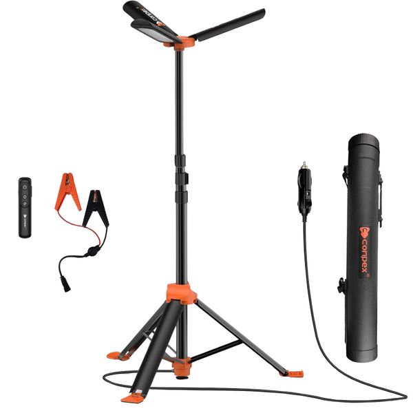 Conpex Telescopic 9500LM LED Tripod Camping Light with Remote