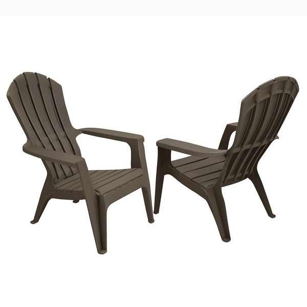 Anchor 2 Outdoor Adirondack Beach Patio Chairs Ergonomic with Armrest