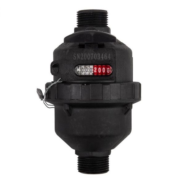 Water Meter 22 mm Piston Type Plastic