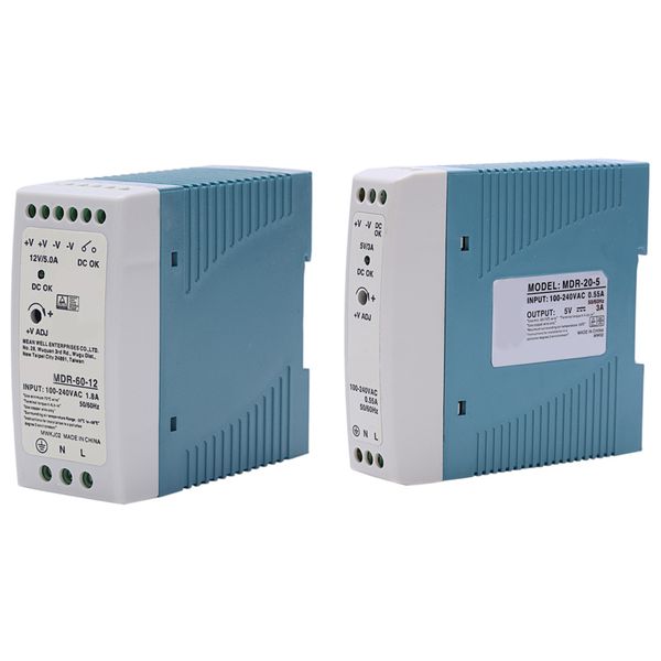 Mdr-20 5V 20W Din Rail Power Supply Ac-Dc Driver Voltage Regulator