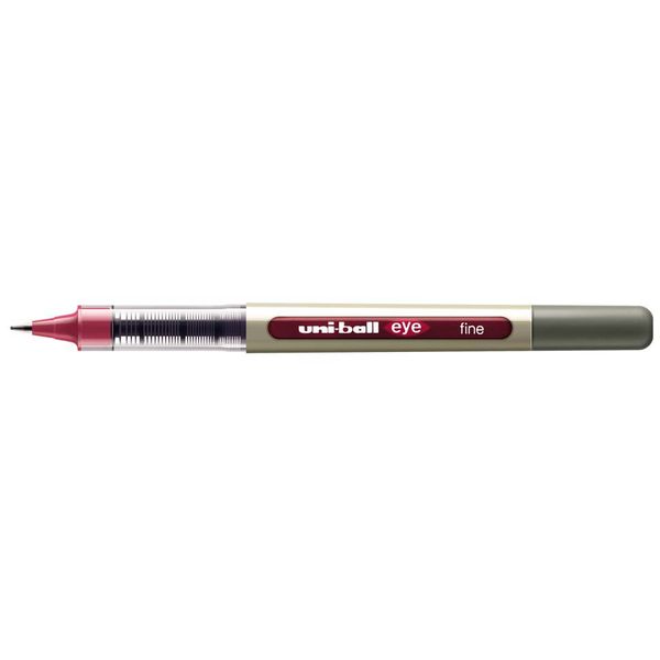 Uni-Ball Eye UB-157 Fine 0.7mm Rollerball Pen - Wine Red