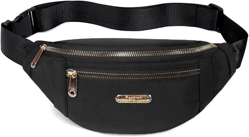 Women's Stylish Fanny Pack Adjustable Strap for Travel, Sports &amp; Running