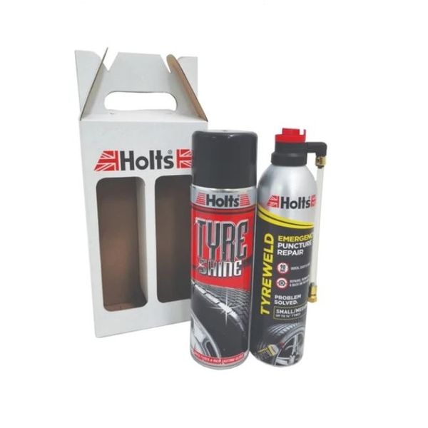 Holts-Tyre Weld &amp; Tyre Shine Combo