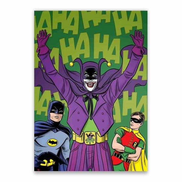 Joker Batman Mask Poster - A1