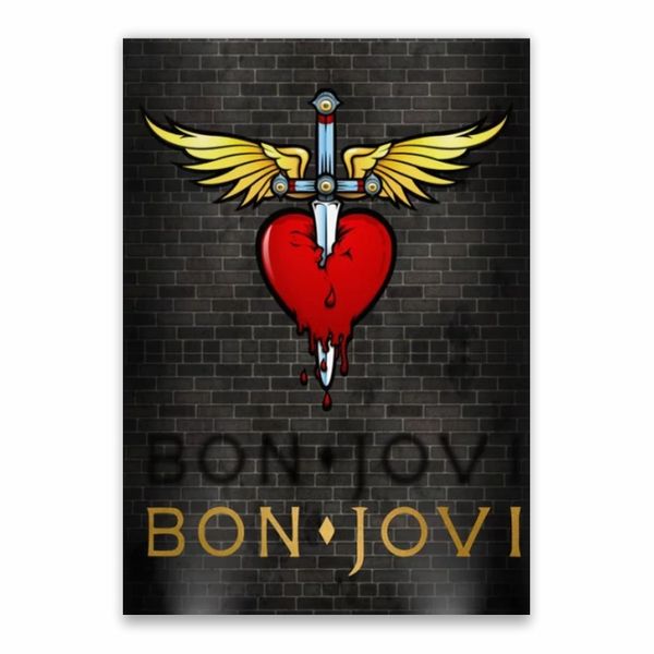Bon Jovi Sign Poster - A1