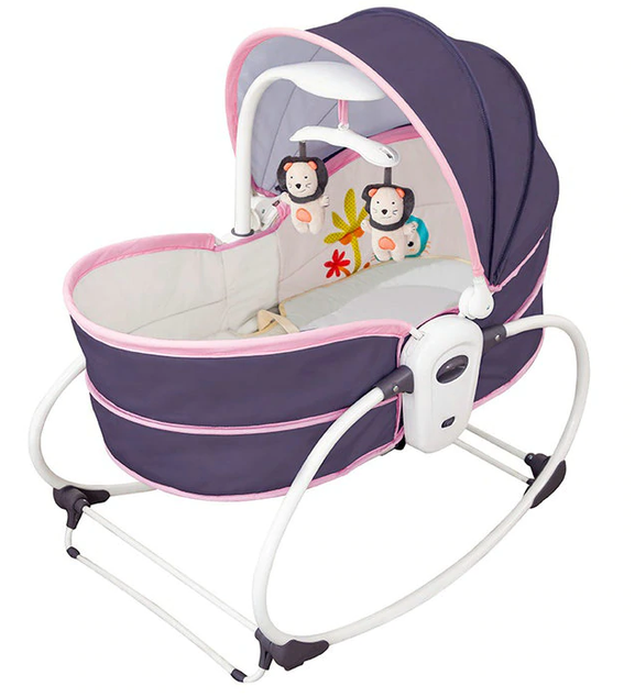 5 In 1 Rocker And Bassinet Napper With Musical Vibrations | Shop Today ...