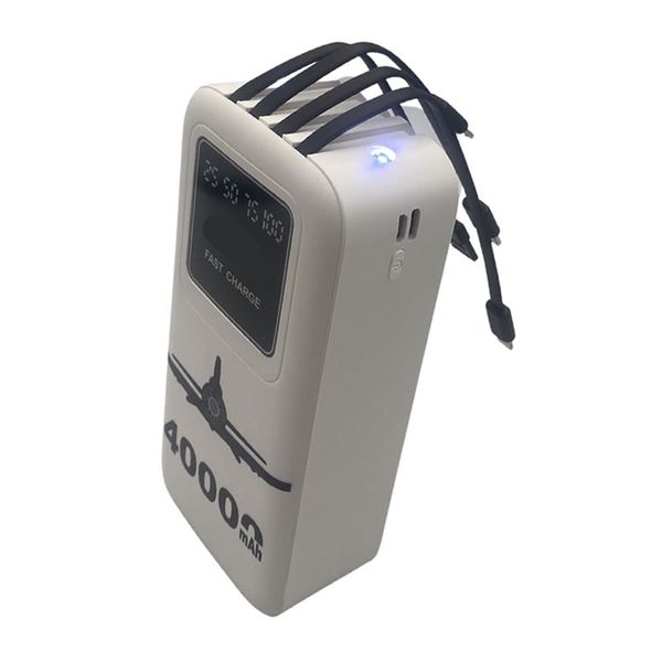 40000mAh LED Screen Mobile Fast Charging Power Bank Q-CD154