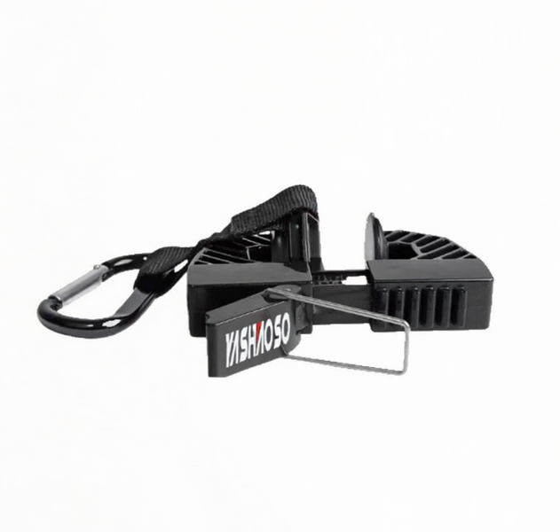 Portable Shoe Footwear Clip with Carabiner Hands Free Gear Hook