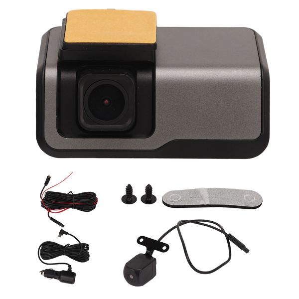 1080P Dual Dash Cam - 3" Screen With G-Sensor