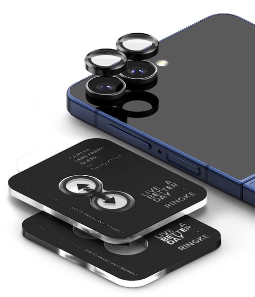 Camera Lens Protectors Aluminium Alloy for Galaxy Z Flip 7 (Set) - 2 Pack