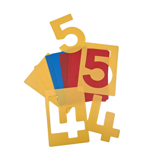 Anthony Peters - Stencils Numbers - 10 Piece