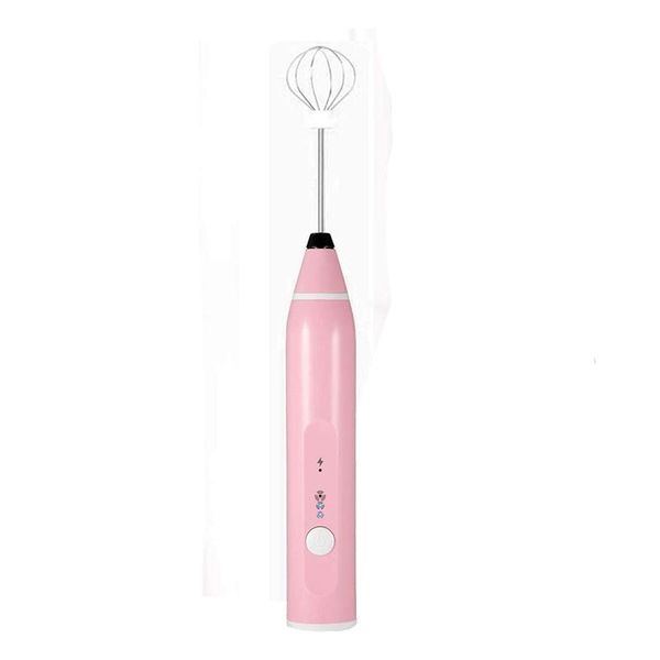Electric Handheld Milk Vacuum Mixer with USB Charger USB Bubble Charger Fl