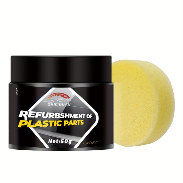ZHILIGUAN Car Plastic &amp; Trim Restorer 50g Interior &amp; Exterior