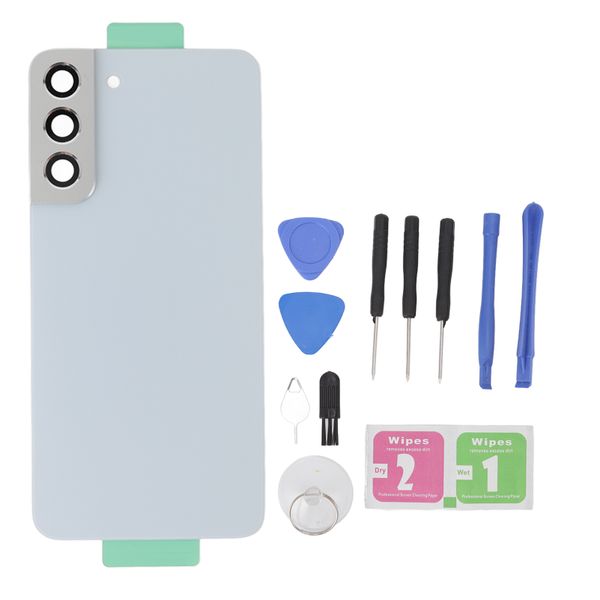Back Glass Cover compatible with S22+ S906 White