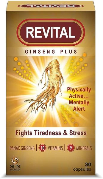 Revital - Ginseng Plus 30 Capsules x 2