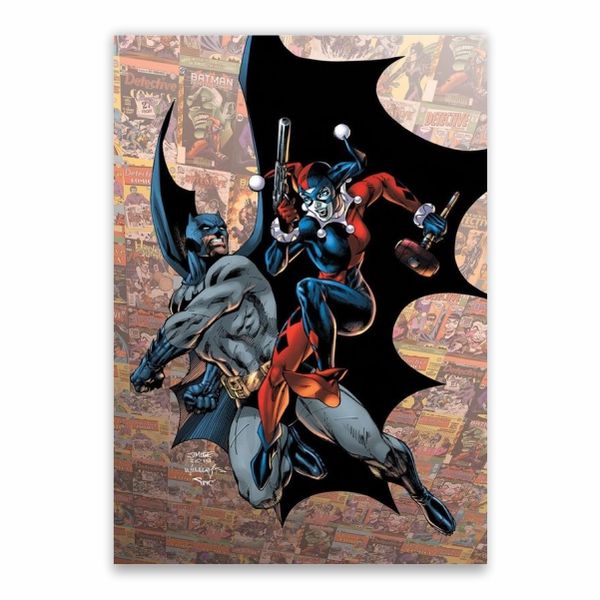 Batman VS Harley Quinn Poster - A1
