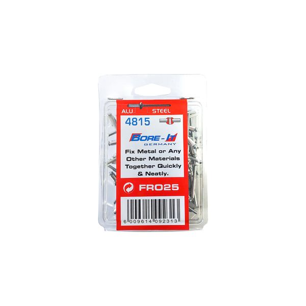 Bore-it - 100 Piece - Aluminium Pop Rivets - 4815 - 5 Pack