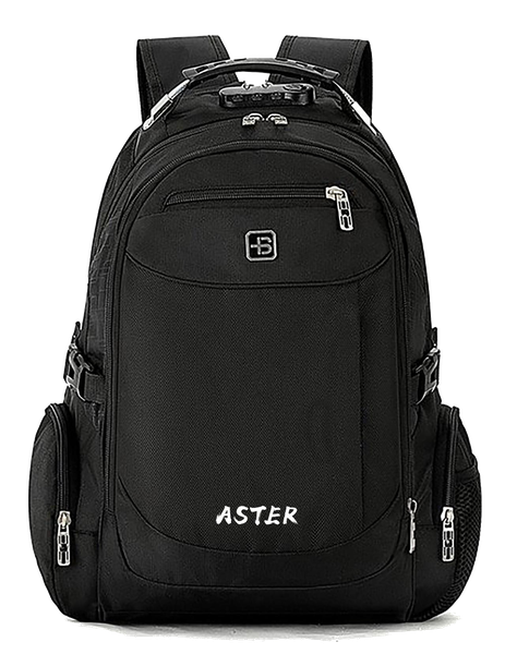 ASTER - Anti-Theft Travel Lockable Backpack Laptop Bag with USB Charging
