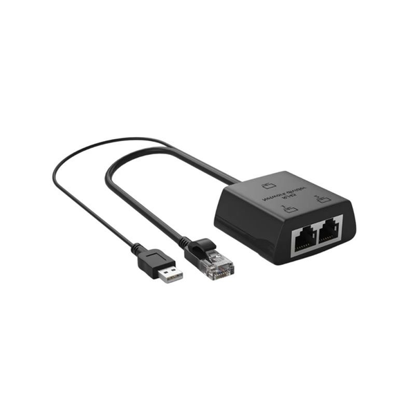 USB To 2 RJ45 Female And 1 RJ45 Male Network Splitter SE-RJ45-9T9