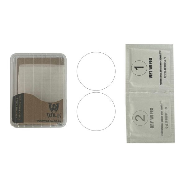 2 PCS WILK Tempered Glass Screen Protectors for Garmin Forerunner 45/45S