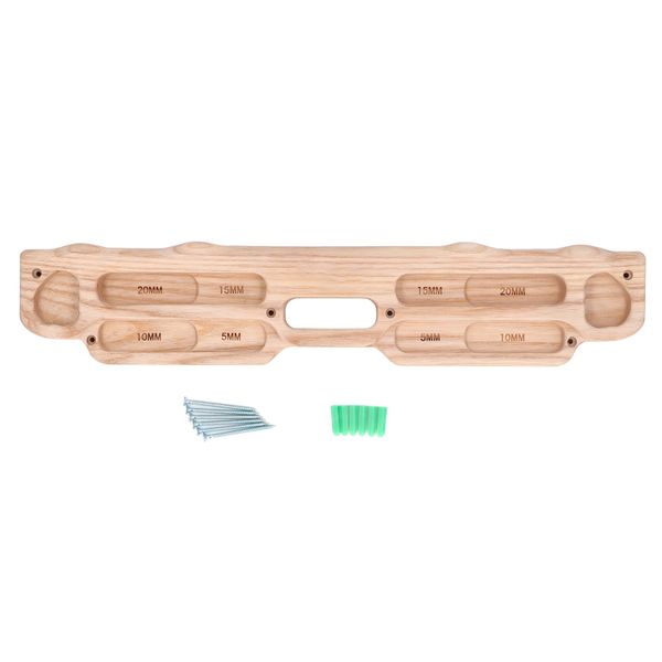 Wooden Hangboard Training Board for Rock Climbing